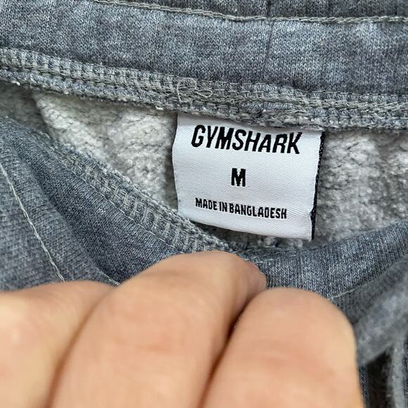 Gymshark Crest Sweatpant Gray Joggers Size M - Picture 8 of 11